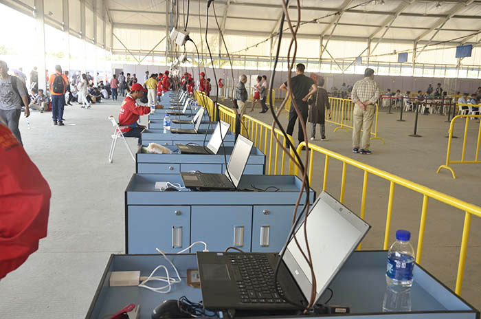 華旭J15S身份證閱讀器現場圖片